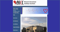 Desktop Screenshot of aiccphysicians.com